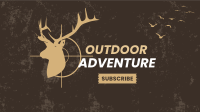 Welcome To Hunting Adventures YouTube cover (channel art) Image Preview