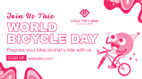 It's Bicycle Day Facebook event cover Image Preview