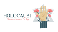 Remembering Holocaust Facebook Event Cover Design