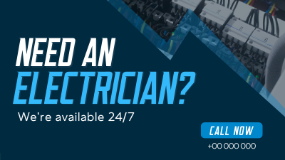 Electrical Maintenance Handyman Facebook event cover Image Preview