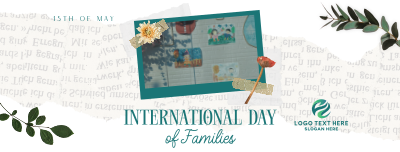 Day of Families Scrapbook Facebook cover Image Preview