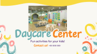 Fun Daycare Center Facebook Event Cover Design