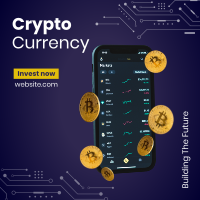 Cryptocurrency Investment Instagram post Image Preview