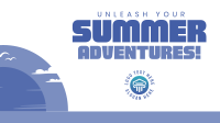 Minimalist Summer Adventure Animation Design