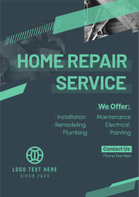 Modern Repair Service Poster Image Preview