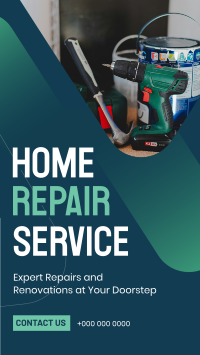 Home Repair Service Facebook Story Image Preview