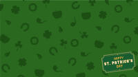 Lucky Irish Pattern Zoom Background Image Preview