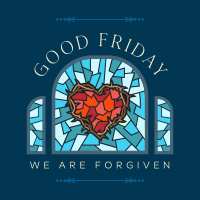 We are Forgiven Instagram Post Design