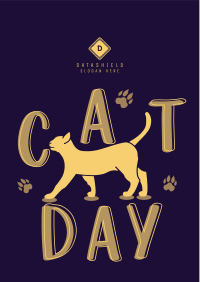 Happy Cat Day Flyer Image Preview