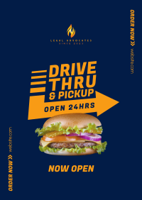 Fast Food Drive-Thru Poster Image Preview