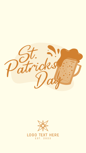 St. Patrick's Lager Facebook story Image Preview
