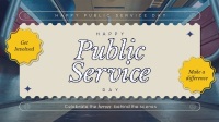 Modern Nostalgia Public Service Day Facebook event cover Image Preview