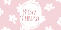 Floral Anniversary Giveaway Twitter post Image Preview