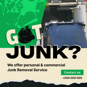 Junk Removal Service Instagram post Image Preview