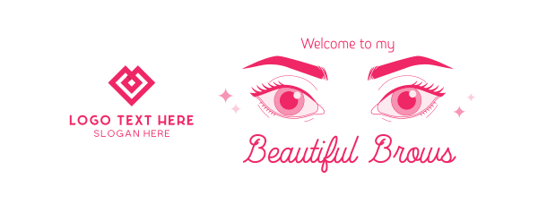 Beautiful Brows Facebook Cover Design Image Preview