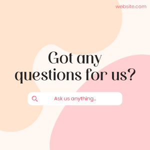Simple Inquiries Instagram post Image Preview