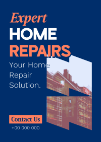 Home Repair Minimalist Poster Image Preview