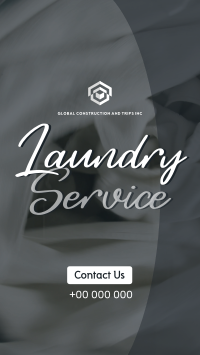 Dirt Free Laundry Service Facebook story Image Preview