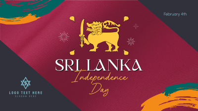 Sri Lanka Independence Facebook event cover Image Preview