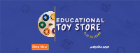 Educational Toy Store Facebook Cover Design