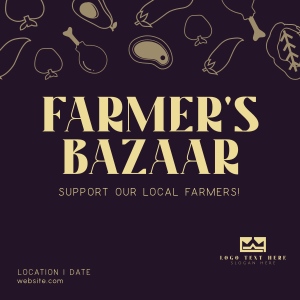 Farmers Bazaar Instagram post Image Preview