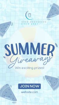 Refreshing Summer Giveaways Instagram story Image Preview