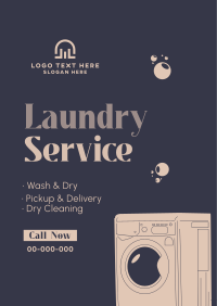 Laundry Service Flyer Image Preview
