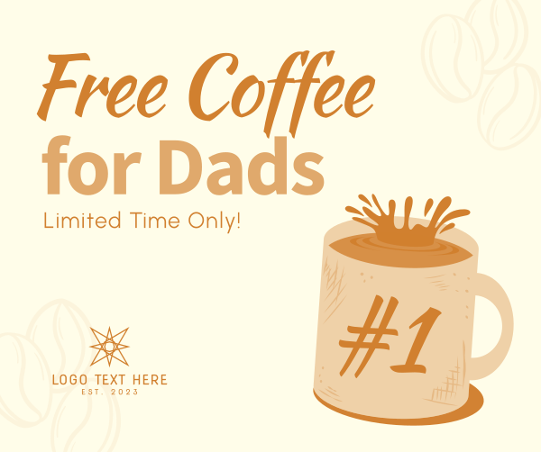 Father's Day Coffee Facebook Post Design Image Preview