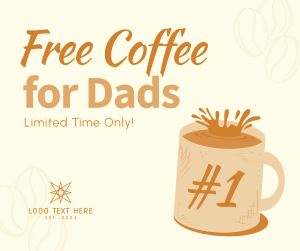 Father's Day Coffee Facebook post Image Preview