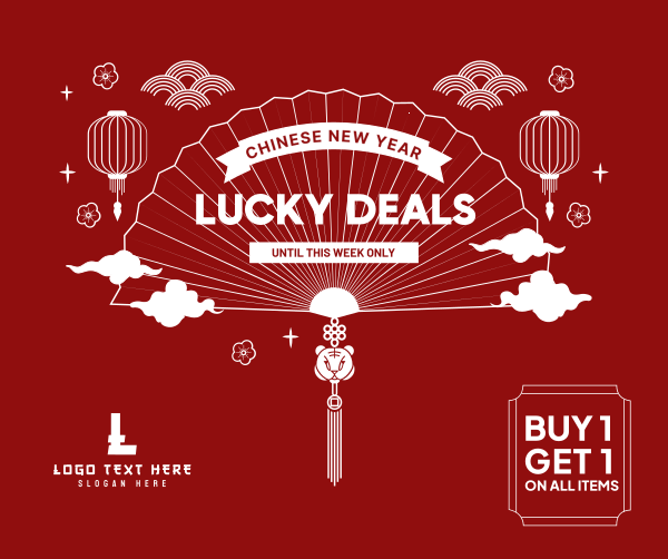 Lucky Deals Facebook Post Design Image Preview