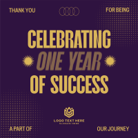 Company Anniversary Instagram Post Preview