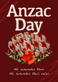 Rustic Anzac Day Poster Image Preview