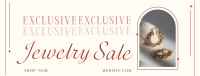 Earrings Exclusive Sale Facebook cover Image Preview