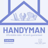 Handyman Repairs Instagram post Image Preview