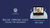 Online Cooking Class Facebook event cover Image Preview