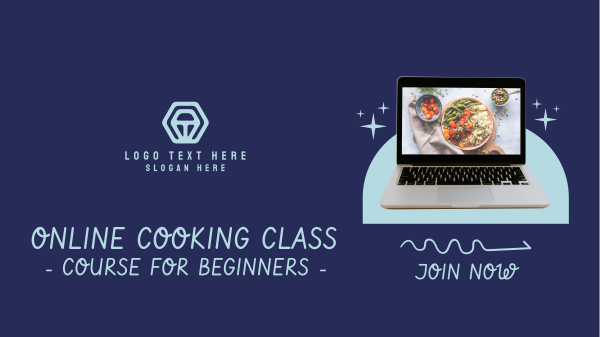 Online Cooking Class Facebook Event Cover Design Image Preview