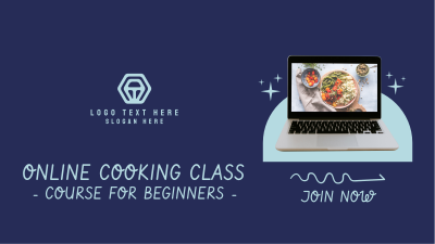 Online Cooking Class Facebook event cover Image Preview