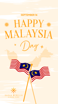 Malaysia Independence Facebook story Image Preview