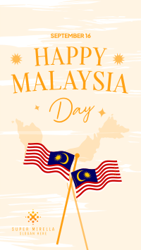 Malaysia Independence Facebook Story Image Preview