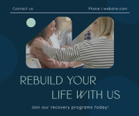 Modern Rehabilitation Service Facebook Post Design