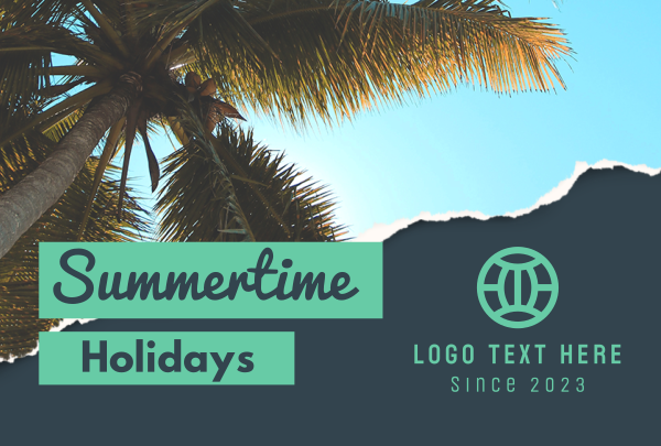 Summertime Holidays Pinterest Cover Design Image Preview