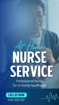 Professional Nurse Instagram Story Design