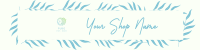 Wispy Leaves Etsy Banner Image Preview
