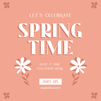 Springtime Celebration Instagram post Image Preview