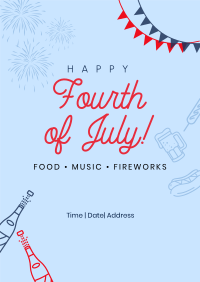 4th of July Celebration Flyer Image Preview