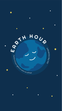 Sleeping Earth Facebook Story Design