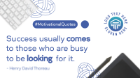 Office Business Quotes Animation Preview