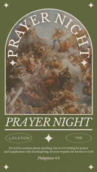 Rustic Prayer Night Instagram Reel Preview