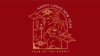 Lunar Rabbit Facebook event cover Image Preview