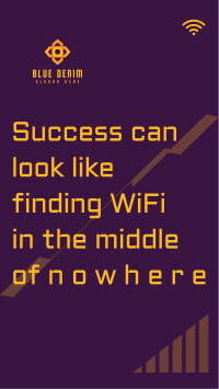 WIFI Motivational Quote Instagram Reel Image Preview